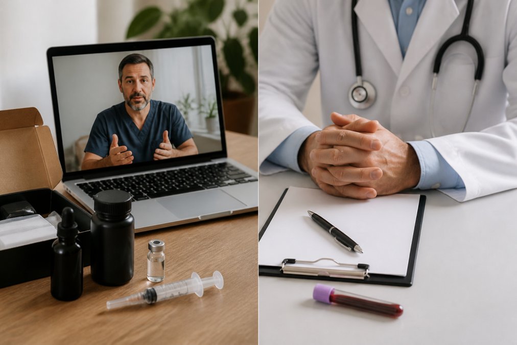 Telehealth TRT Clinics vs Endocrinologist Referrals